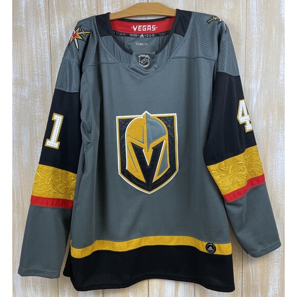 Las Vegas Golden Knights #41 Nolan Patrick NHL Adidas Jersey Size 54